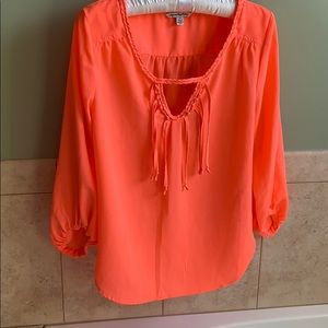 American Eagle orange top